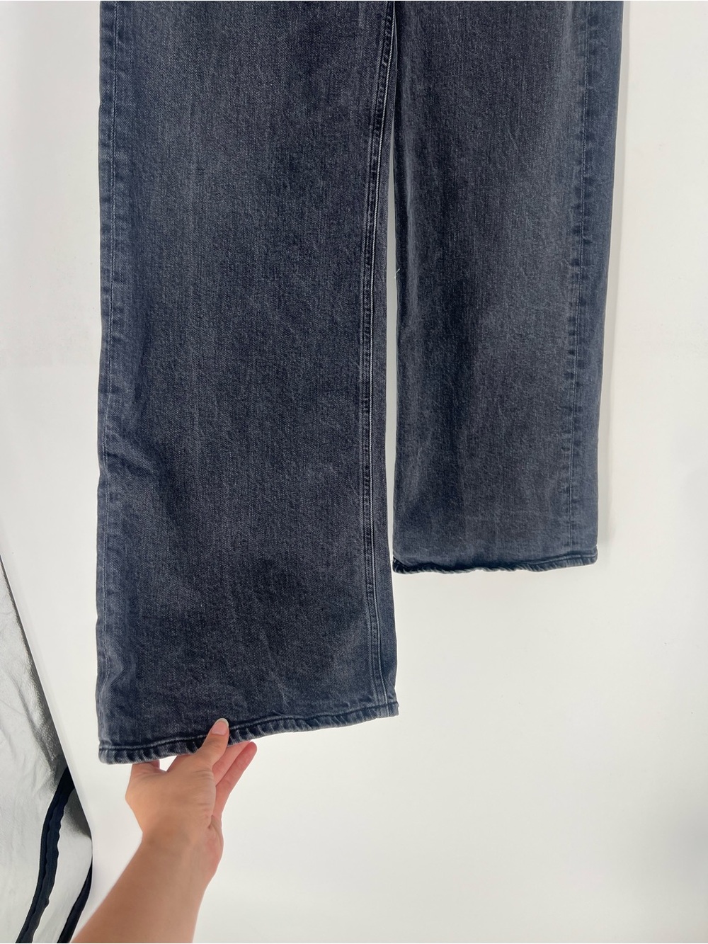 Citizens of Humanity Paloma Dark Wash Black Straight Leg High Waist Jeans 28 - Picture 3 of 11